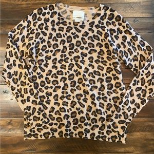 Cashmere Cynthia Rowley Leopard Sweater